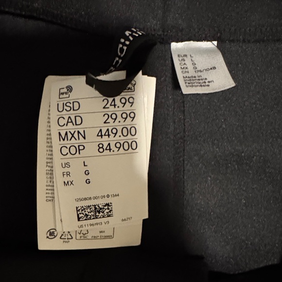 Divided Black Spaghetti Strap Top - Picture 2 of 4